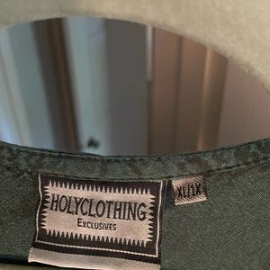 Holy Clothing Dress Green.   0020